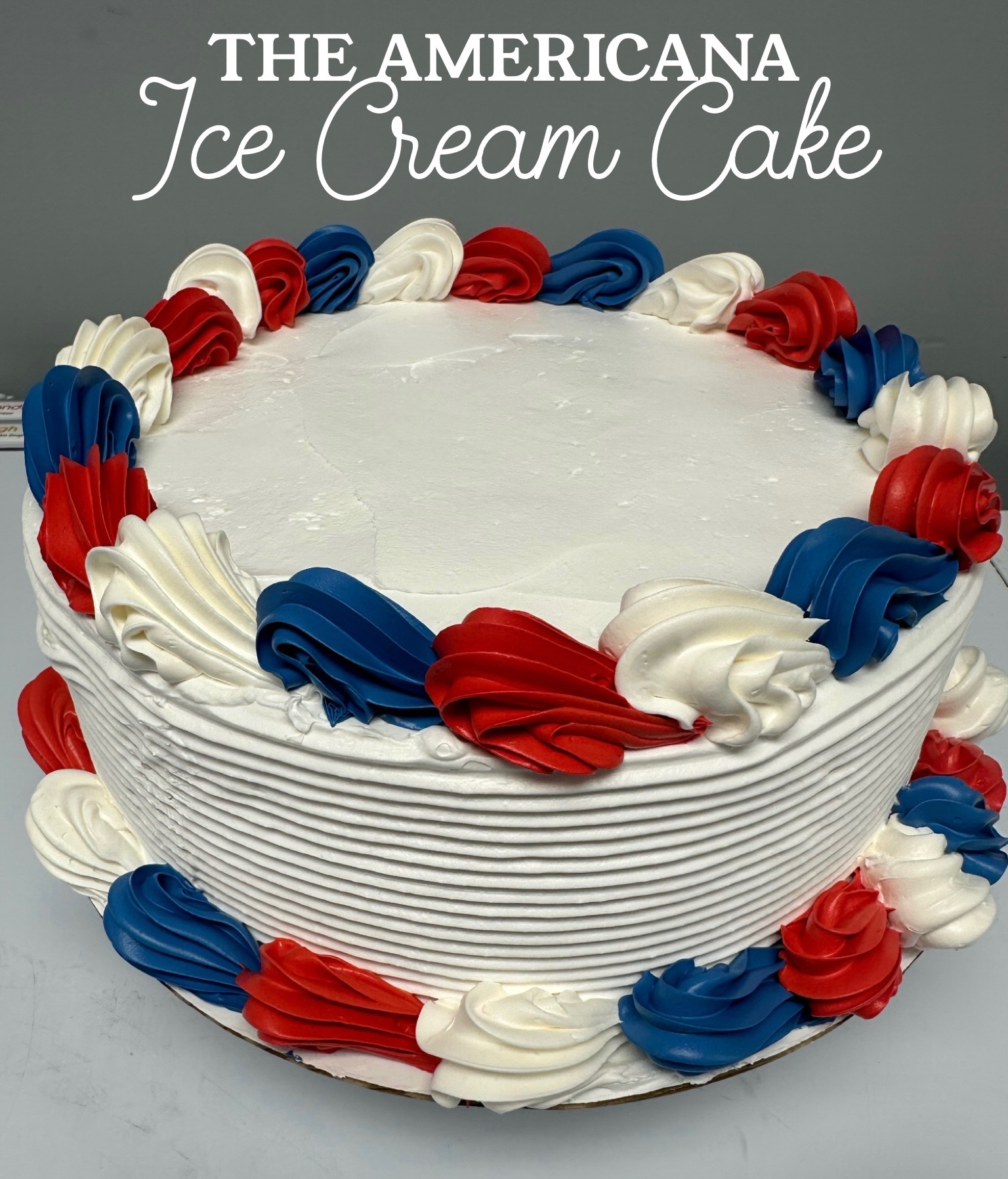 Americana Ice Cream Cake