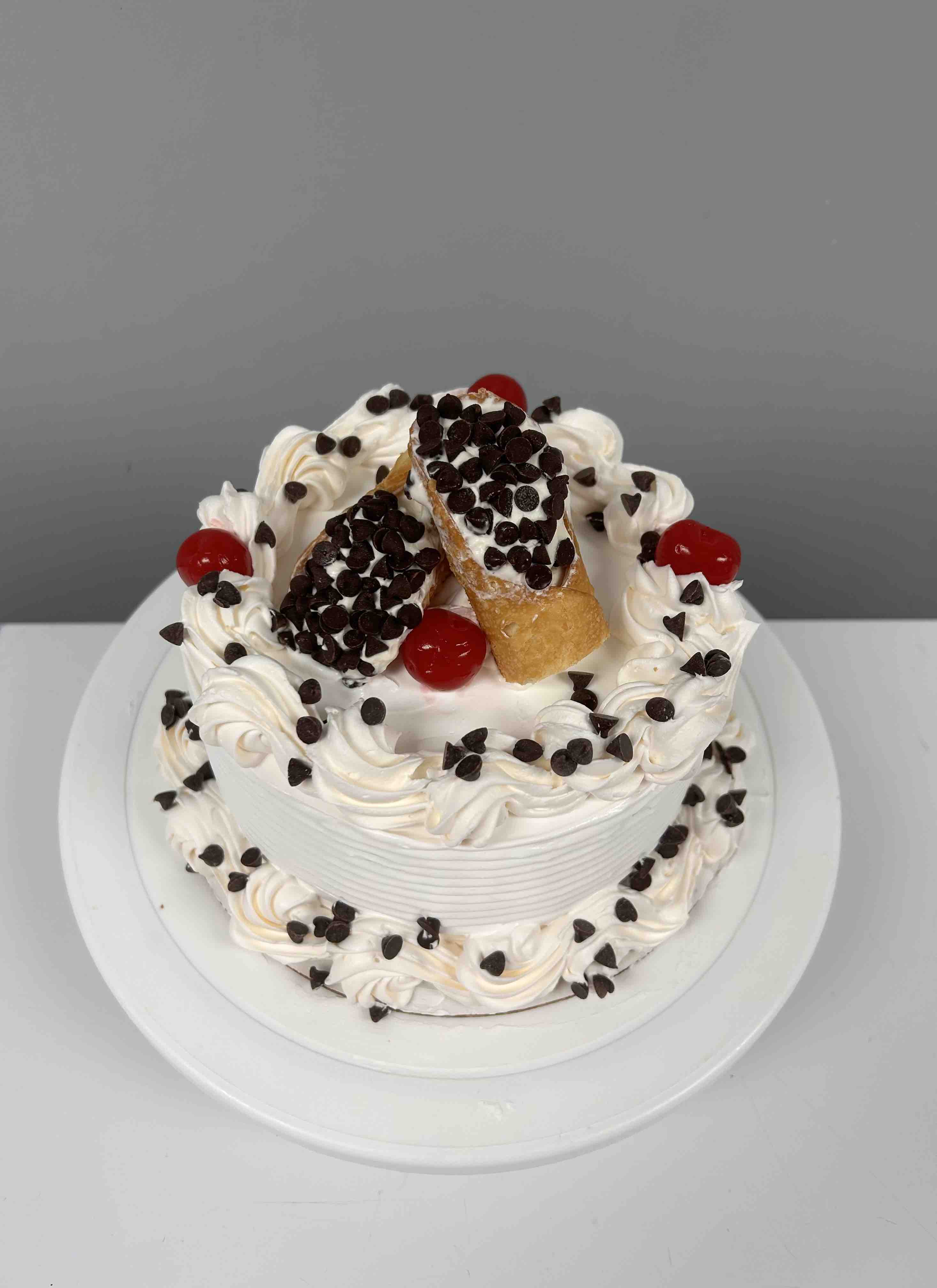 Cannoli Ice Cream Cake