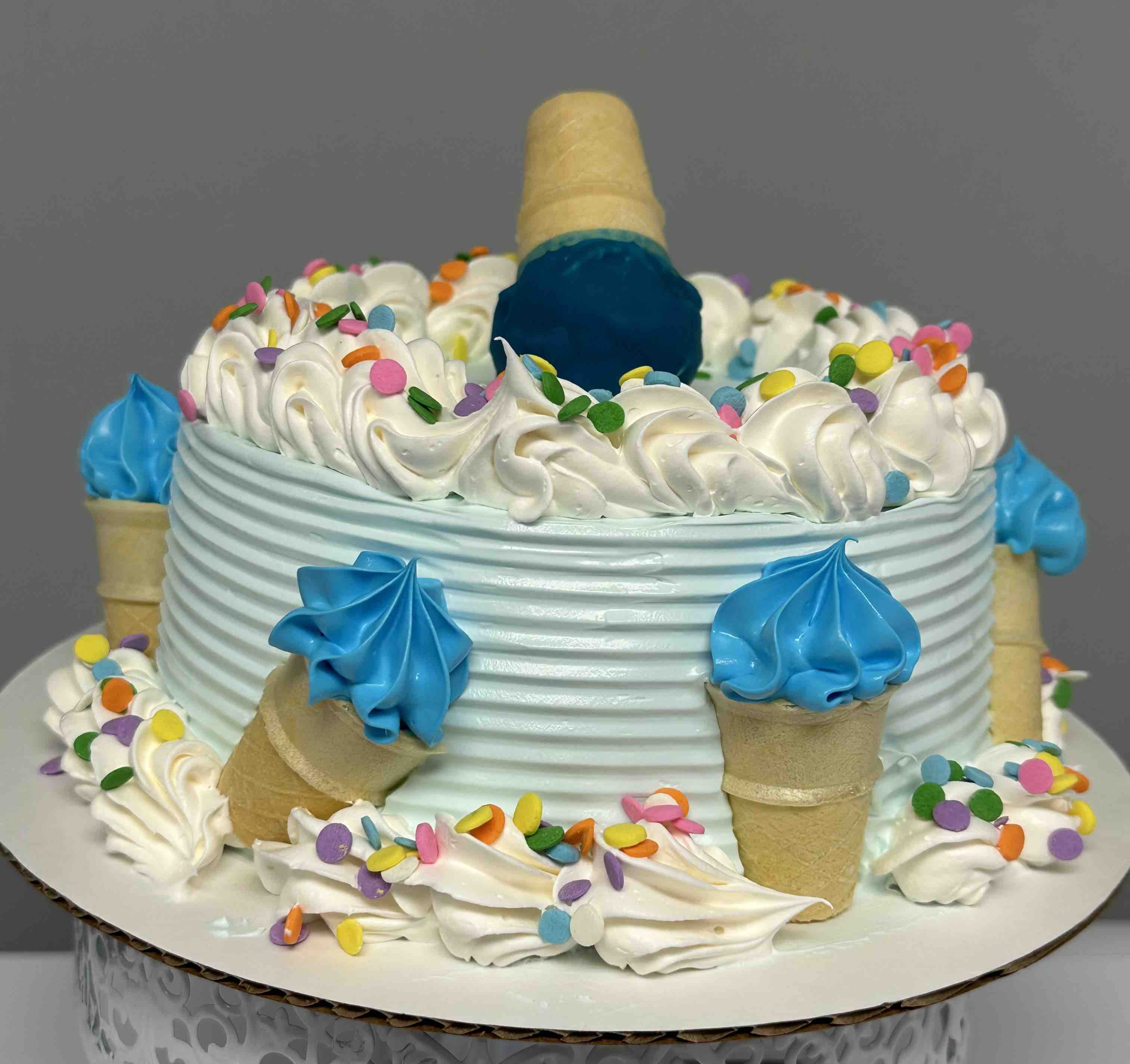 Ice Cream Cone Cake