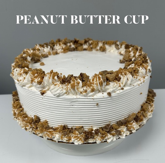 Peanut Butter Cup Ice Cream Cake